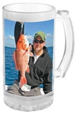 Beer Stein Full Colour Frosted 450ml